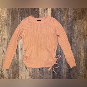 Ambiance Cozy Tan Knit Pullover